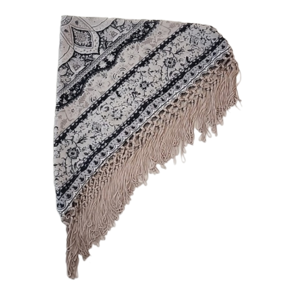 ⭐️Western fringe scarf size M